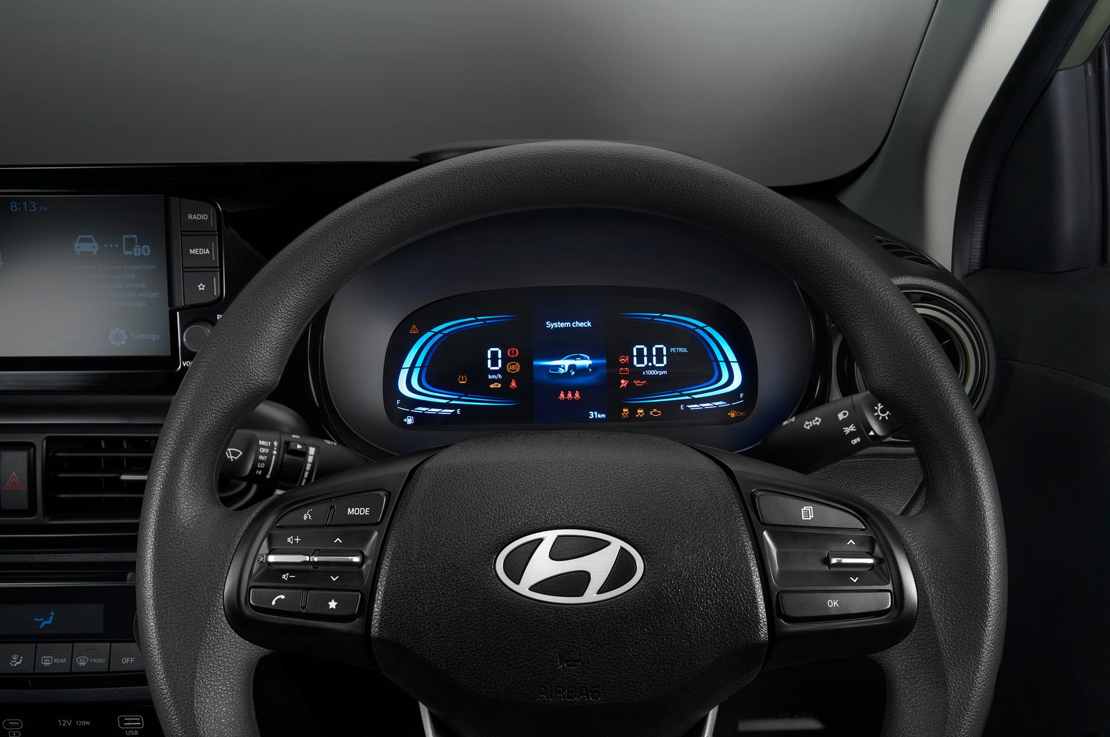 Hyundai Exter CNG Interior